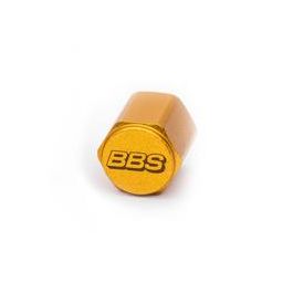 BBS Aluminium Valve Cap gold with lasered Logo 58072005